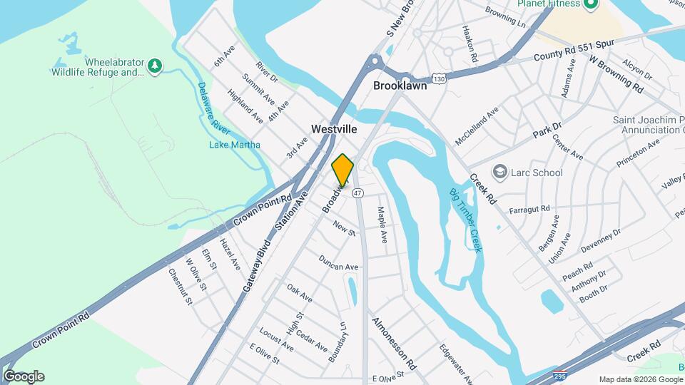 189 Broadway Map and Location Details