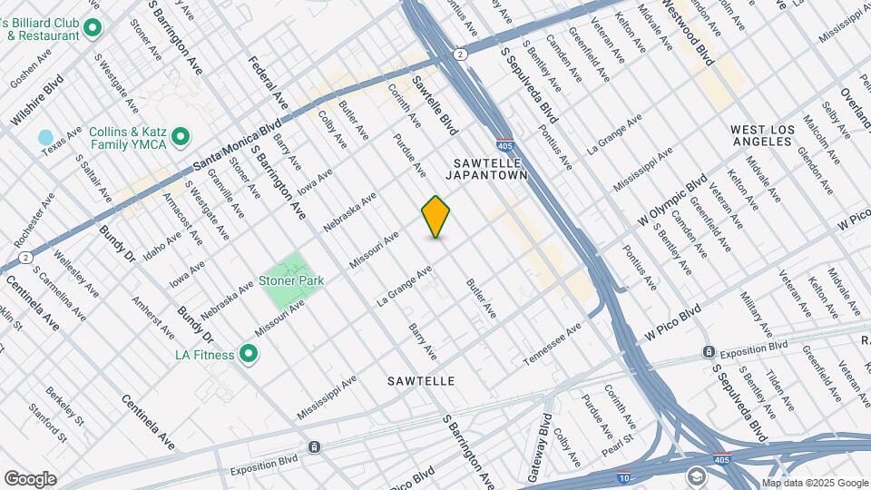 1941 Butler Ave Mapa y Detalles de la Ubicación