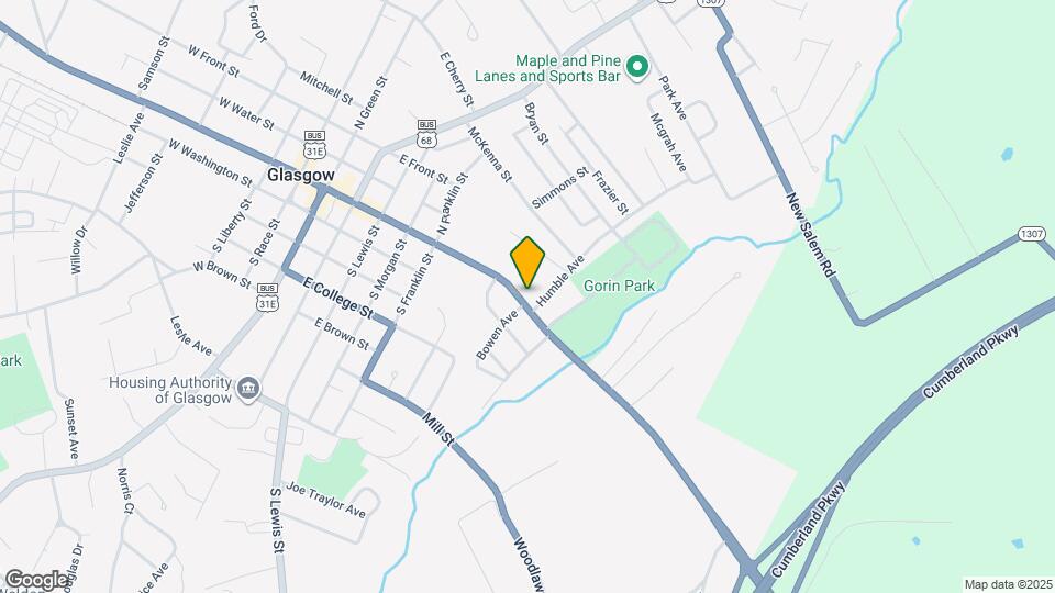 611 E Main St Map and Location Details