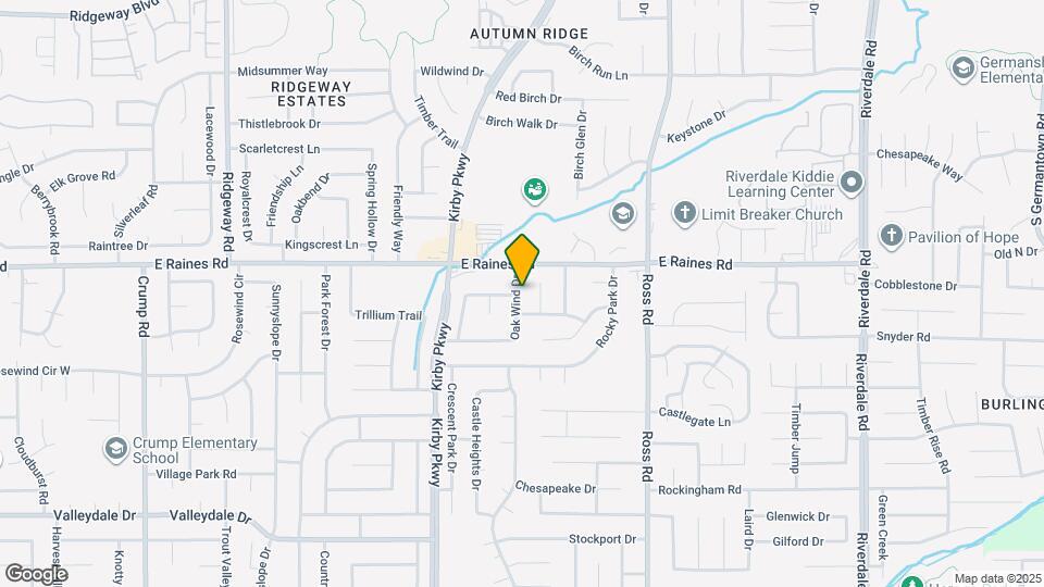 4196 Oak Wind Dr Map and Location Details