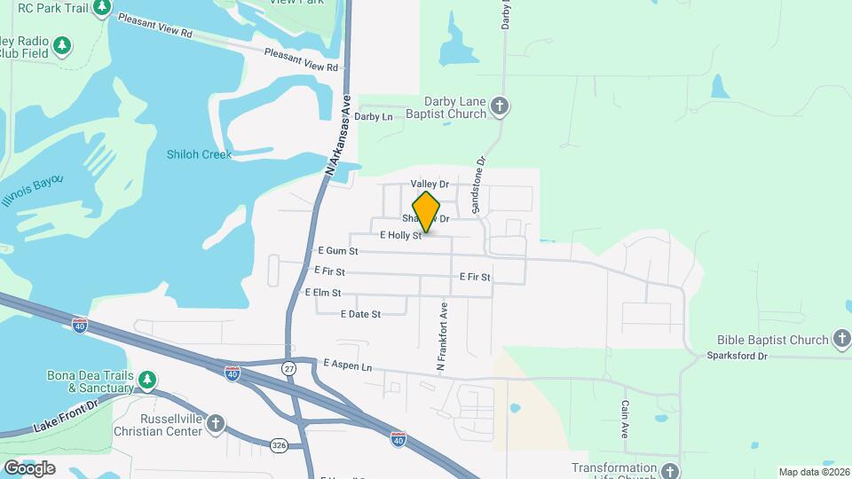 500 E Holly St Map and Location Details