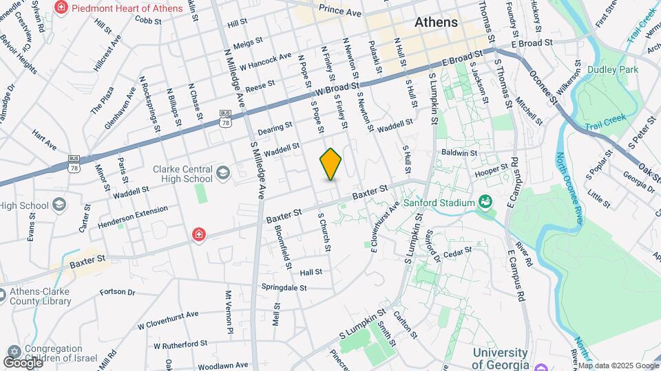394 S Pope St, Unit 1 Map and Location Details