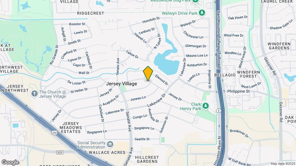 15703 Jersey Dr Map and Location Details