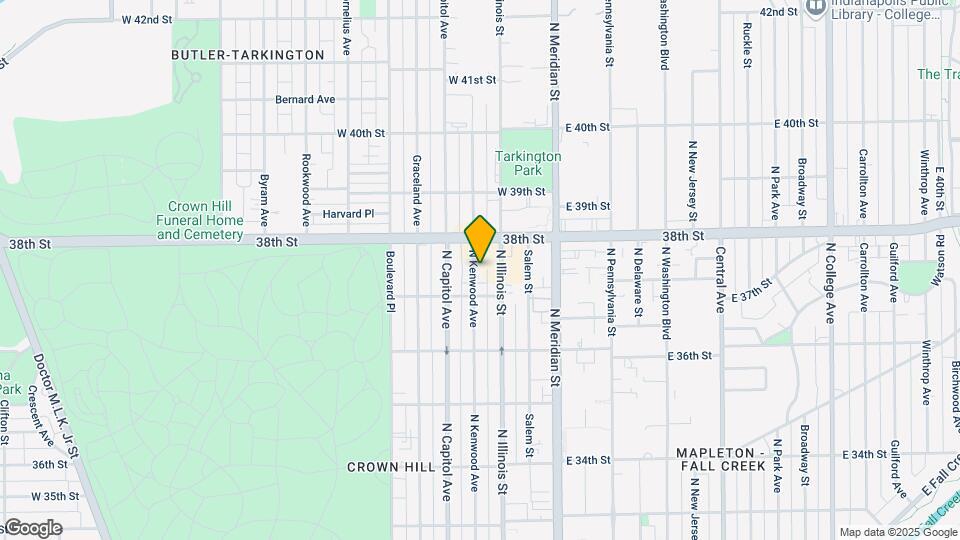 3727-3729 N Kenwood Ave Mapa y Detalles de la Ubicación