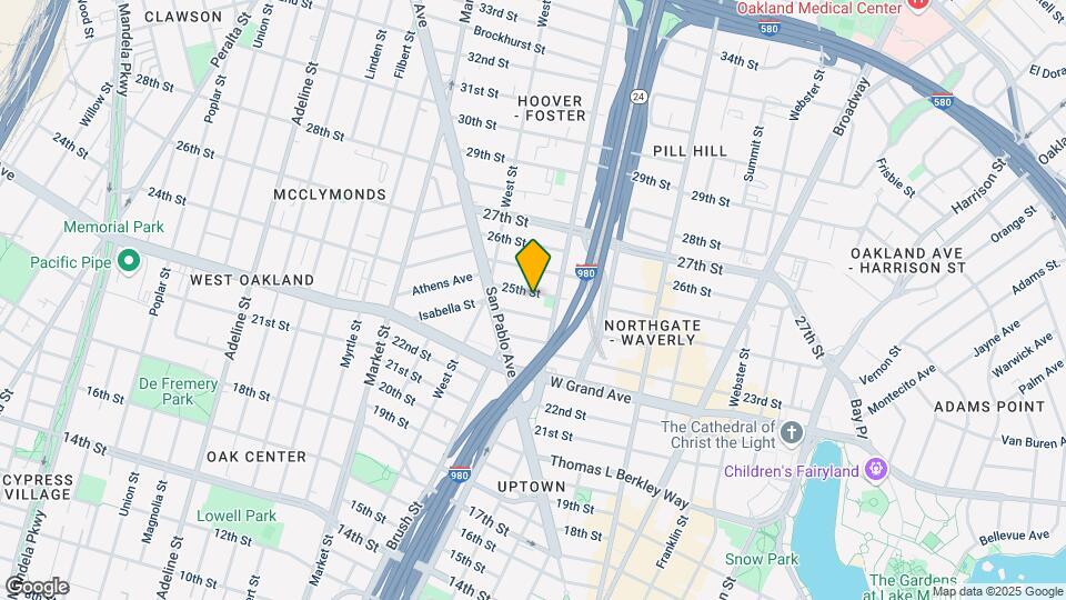 675 25th St Mapa y Detalles de la Ubicación