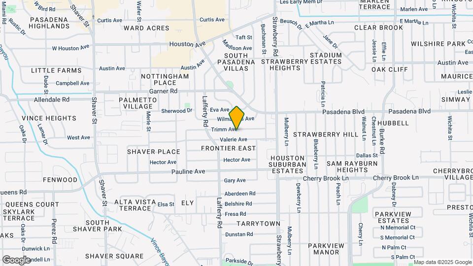 1202 Trimm Ave Map and Location Details