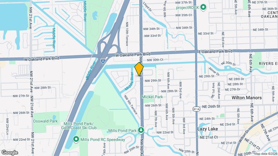 2909 NW 9th Ave Mapa y Detalles de la Ubicación
