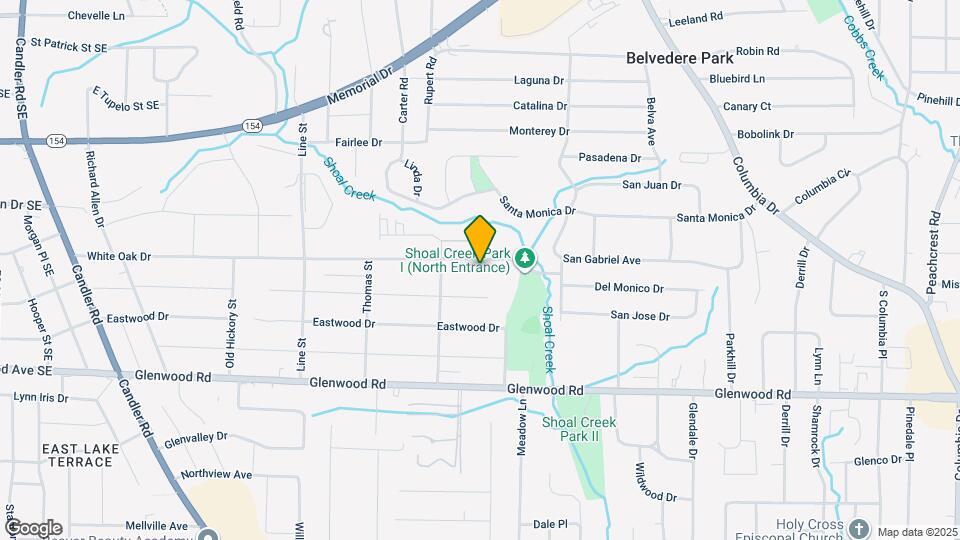 2873 White Oak Dr Map and Location Details