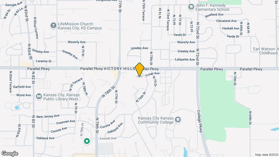 Parkway Pointe Senior Apartments Map and Location Details