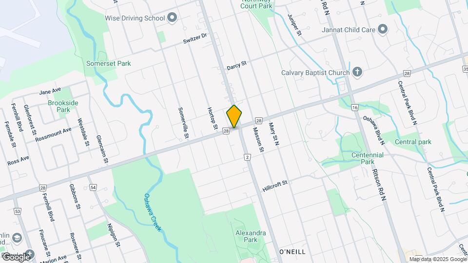 658 Simcoe St N Map and Location Details