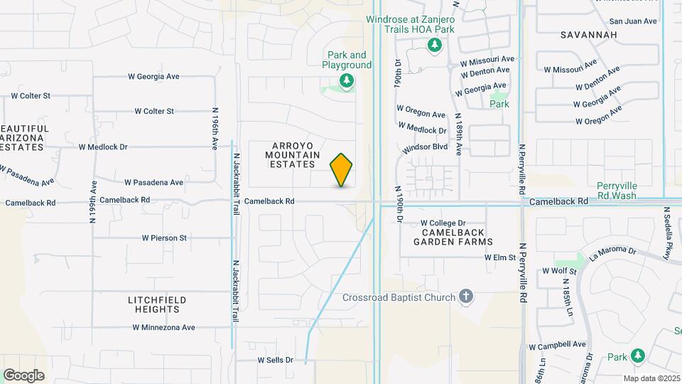 19209 W Pasadena Ave Map and Location Details