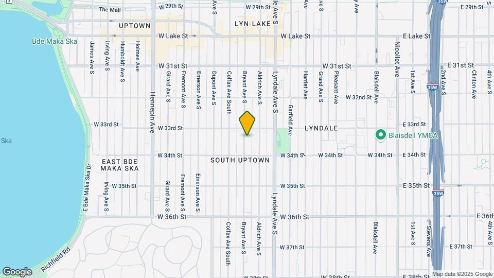3317 Bryant Ave S Map and Location Details