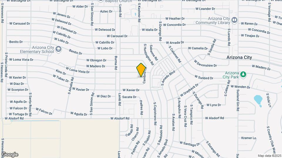 10997 Cambria Cir Map and Location Details