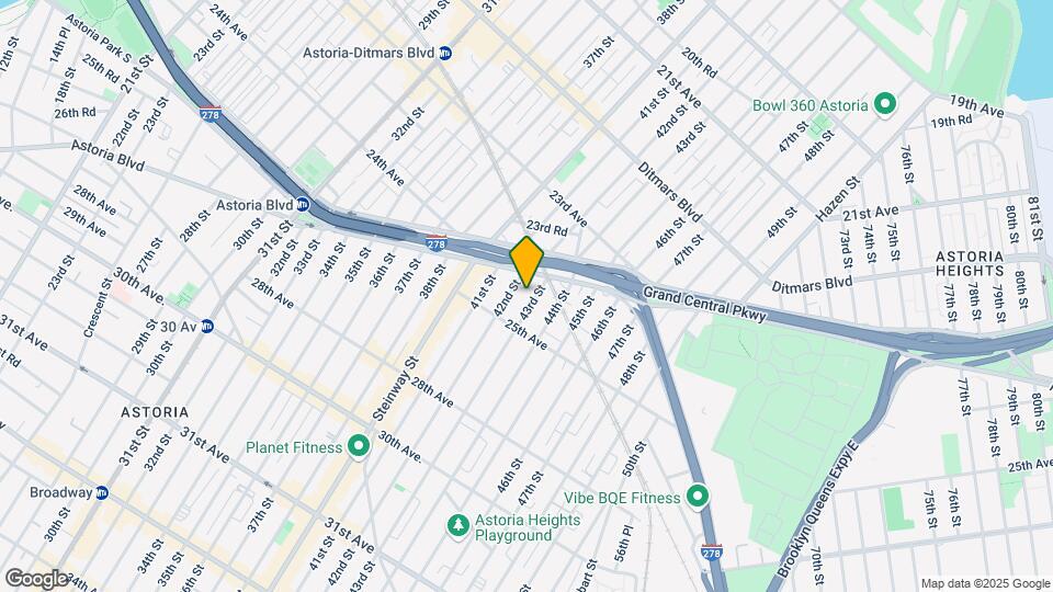 24-30 43rd St Mapa y Detalles de la Ubicación