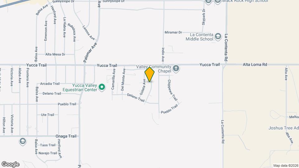 7400 Hermosa Ave Map and Location Details