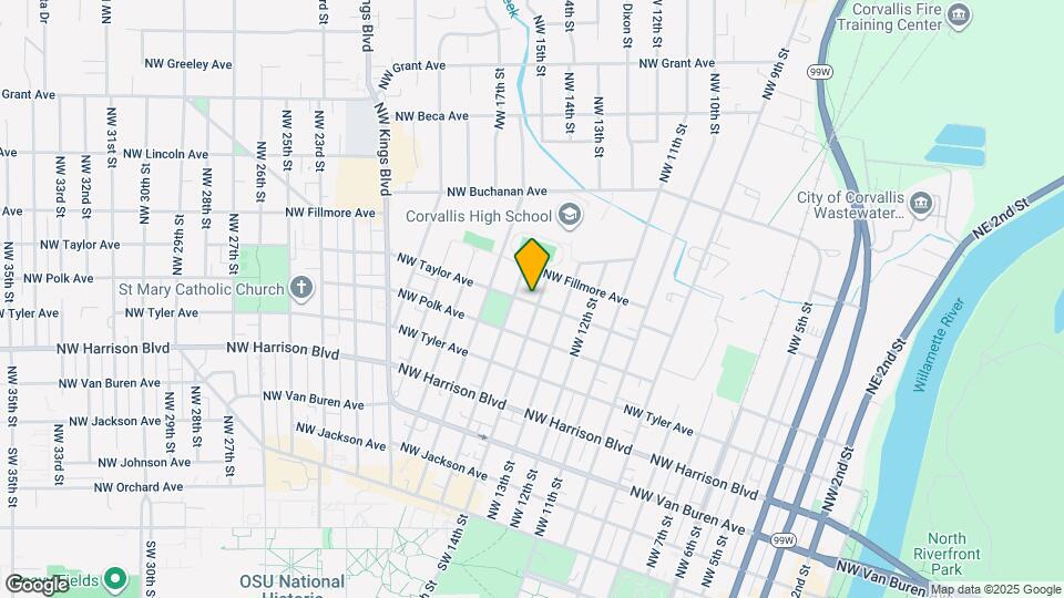 704 NW 14th St Map and Location Details