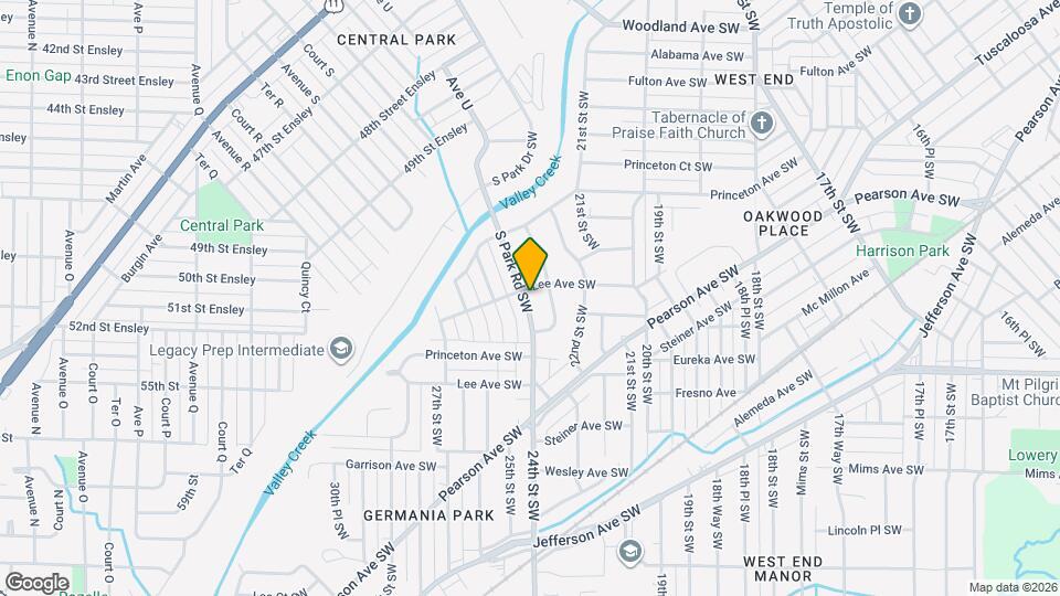 303 S Park Rd SW Map and Location Details