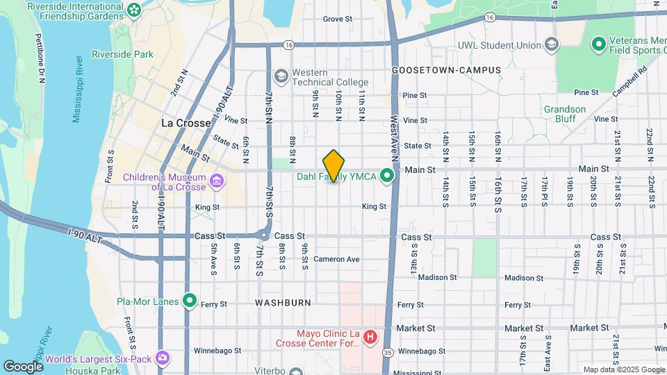 122 10th St Map and Location Details