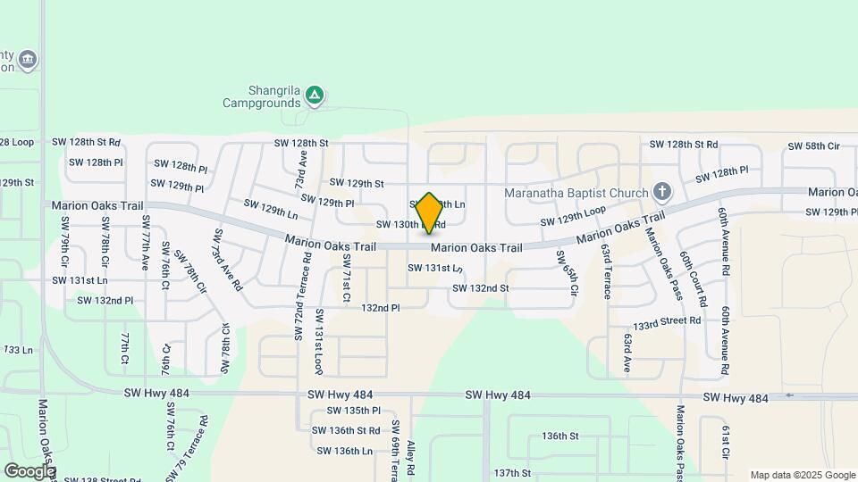 623 Marion Oaks Trail Map and Location Details