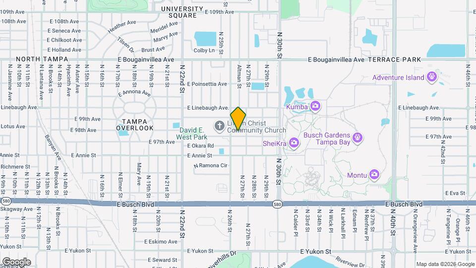 2608 E 97th Ave Map and Location Details