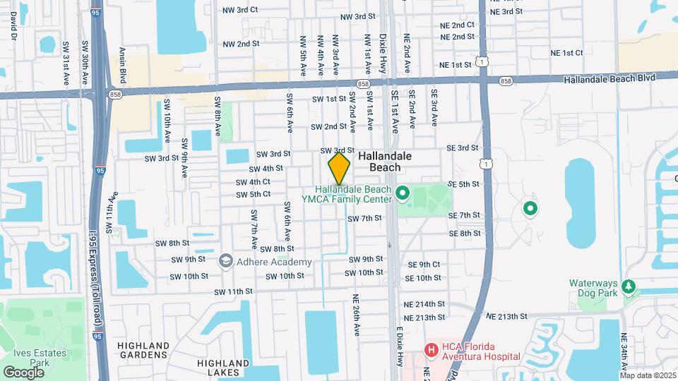 213 SW 5th St Map and Location Details