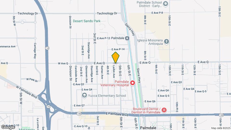 38738-38744 Larking Ave Mapa y Detalles de la Ubicación