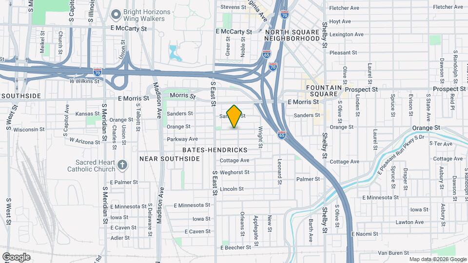 619 Orange St Map and Location Details