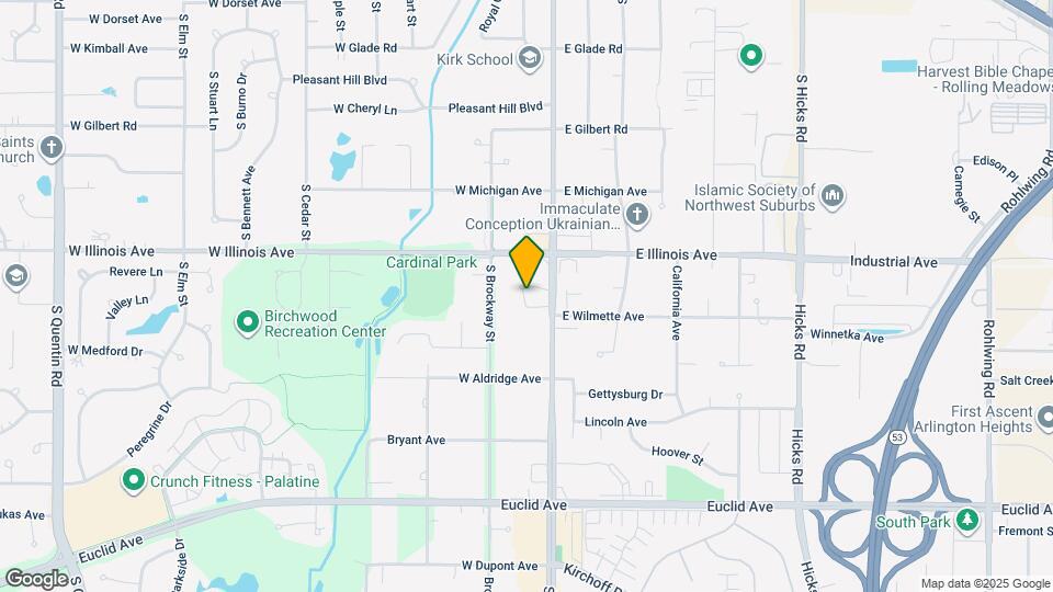 43 W Fern Ct Map and Location Details