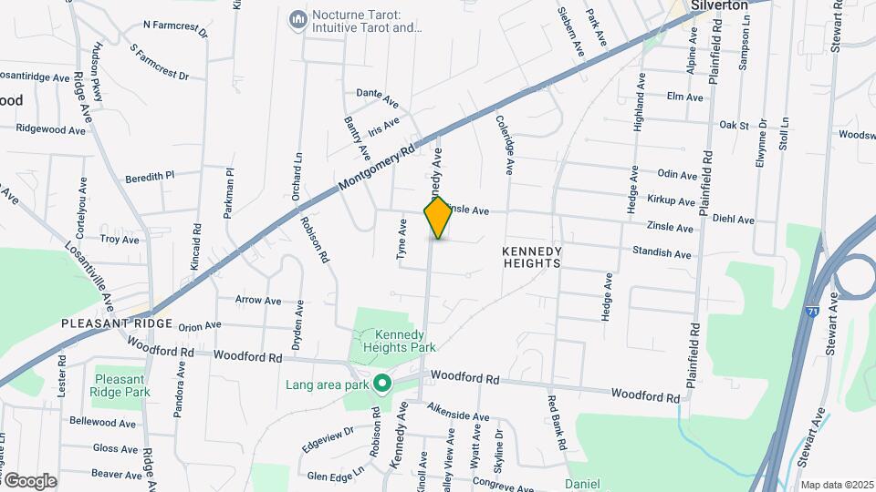 6224 Kennedy Ave, Unit 1 Map and Location Details