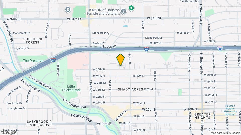 2606 Madeline Grove Dr Map and Location Details