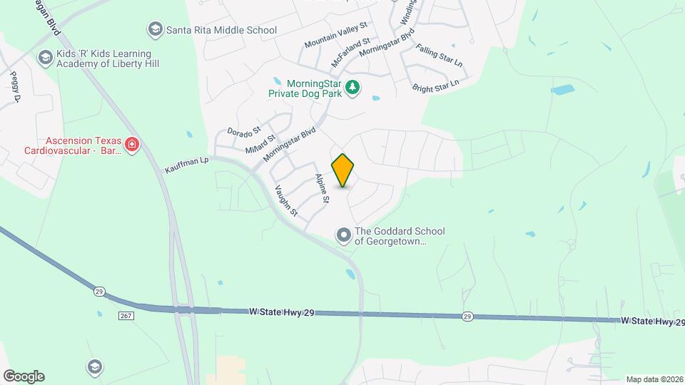 204 Greenway Dr Map and Location Details