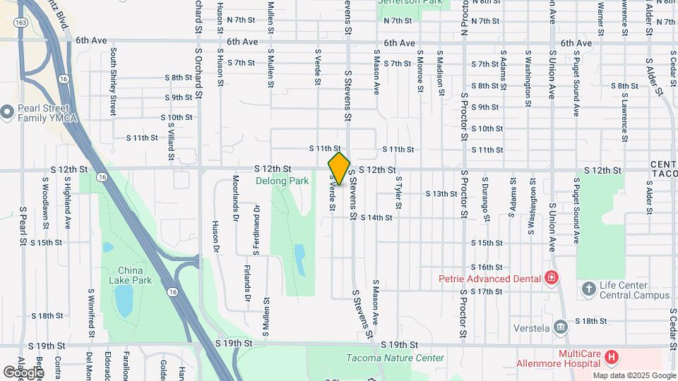 1223 S Verde St Map and Location Details