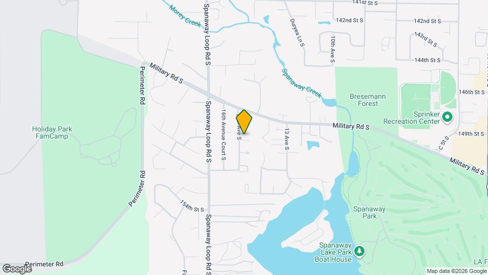 1519 149th Street Ct S Map and Location Details