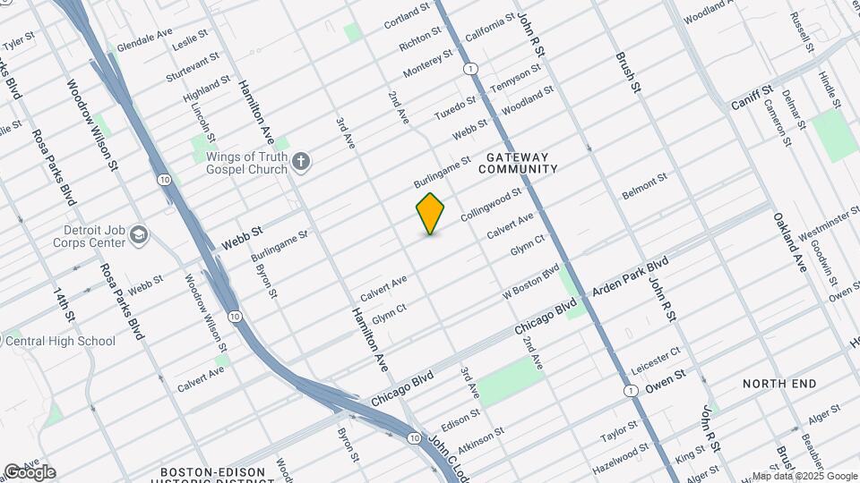 701 Collingwood St Mapa y Detalles de la Ubicación