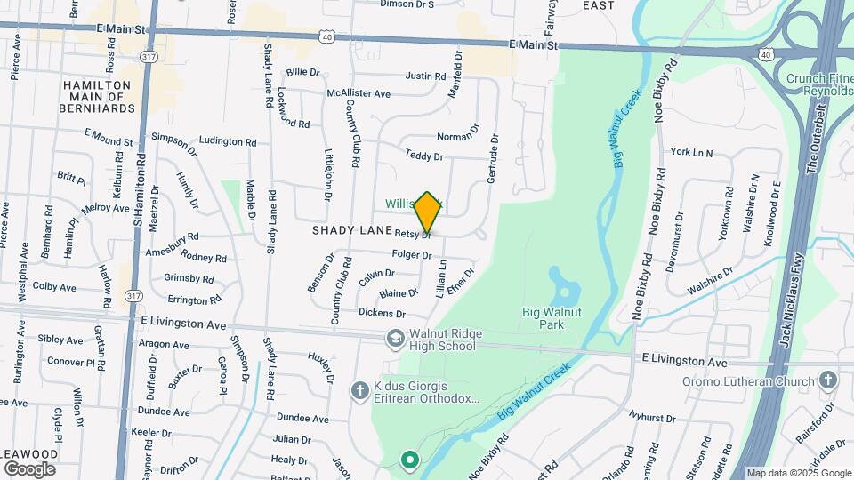 4957 Betsy Dr Map and Location Details