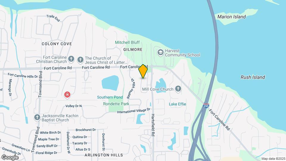 3660 Hartsfield Forest Cir Map and Location Details