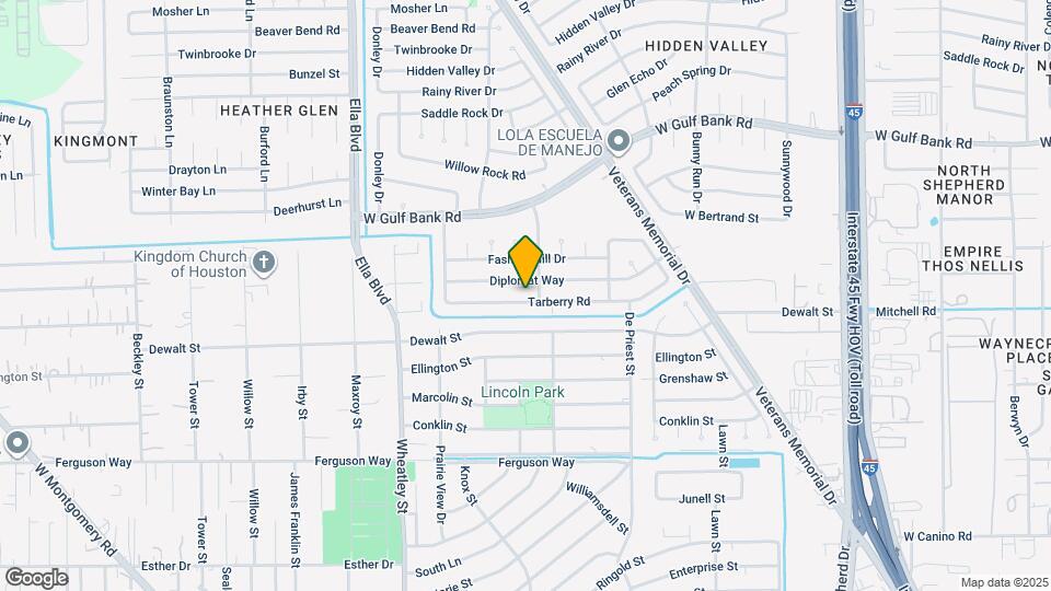 1510 Tarberry Rd Map and Location Details
