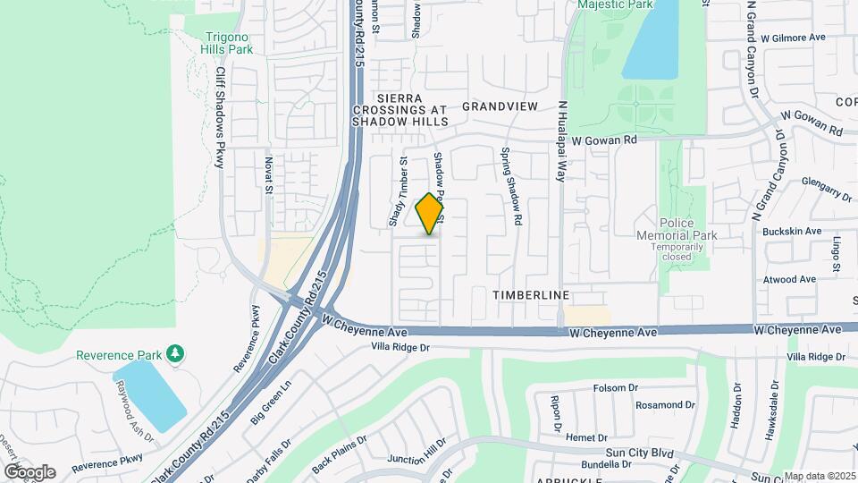 10360 Natural Springs Ave Map and Location Details