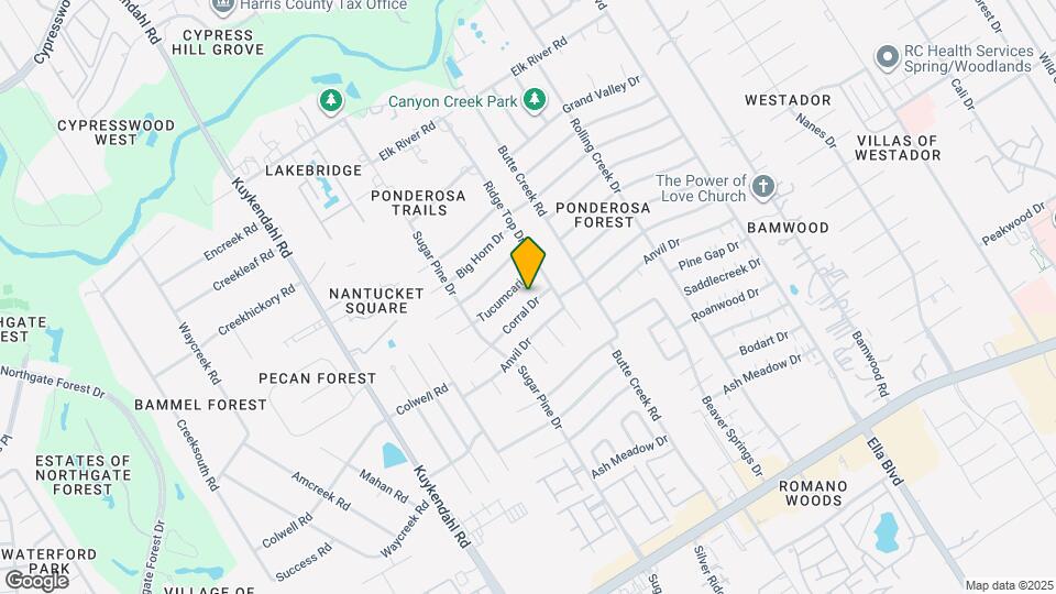 1814 Corral Dr Map and Location Details