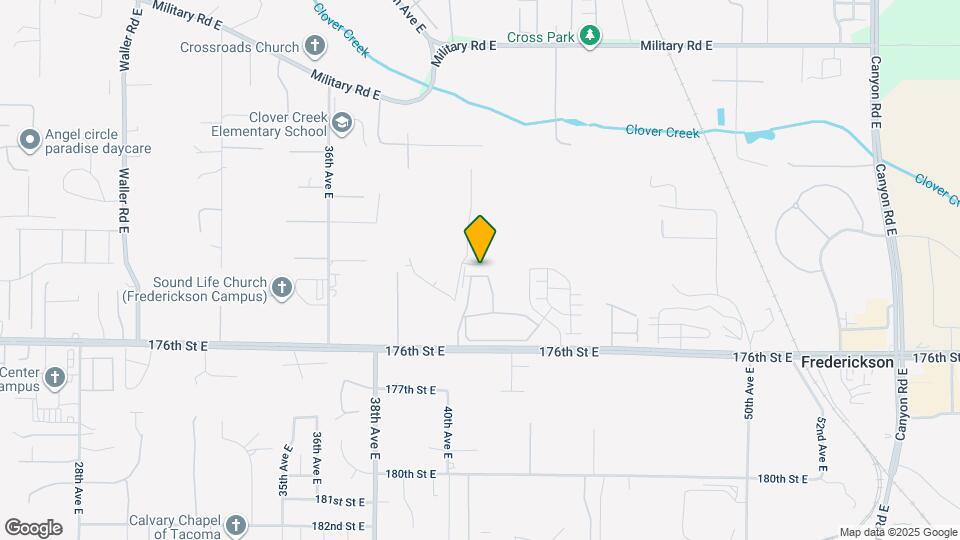 17404 44th Ave E Map and Location Details