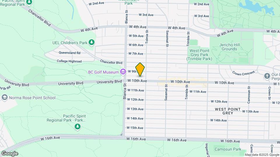 4639 W 10th Ave Map and Location Details