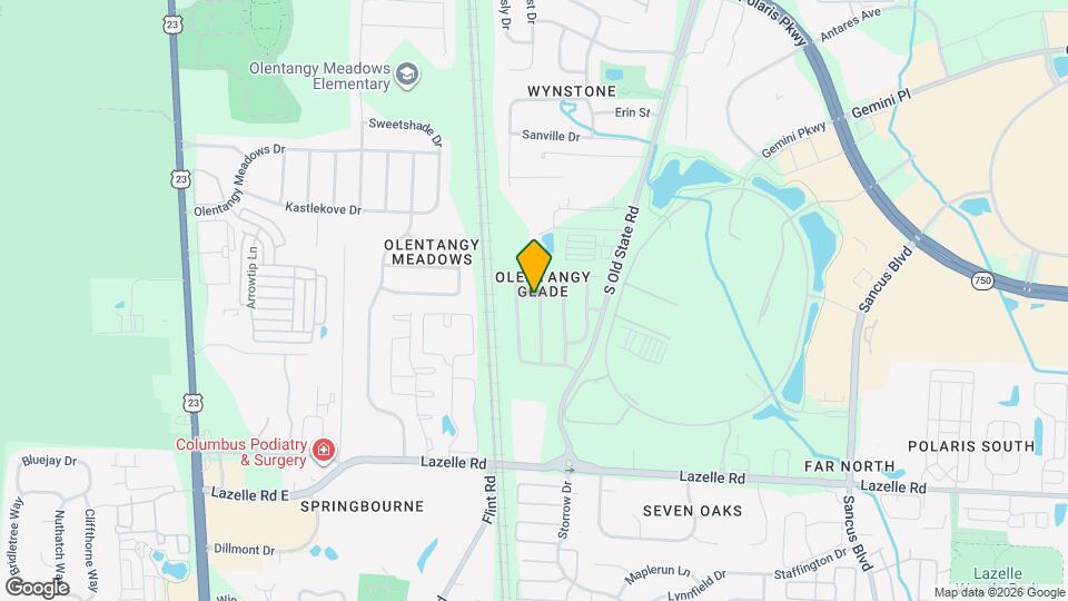 8613 Clover Glade Dr Map and Location Details