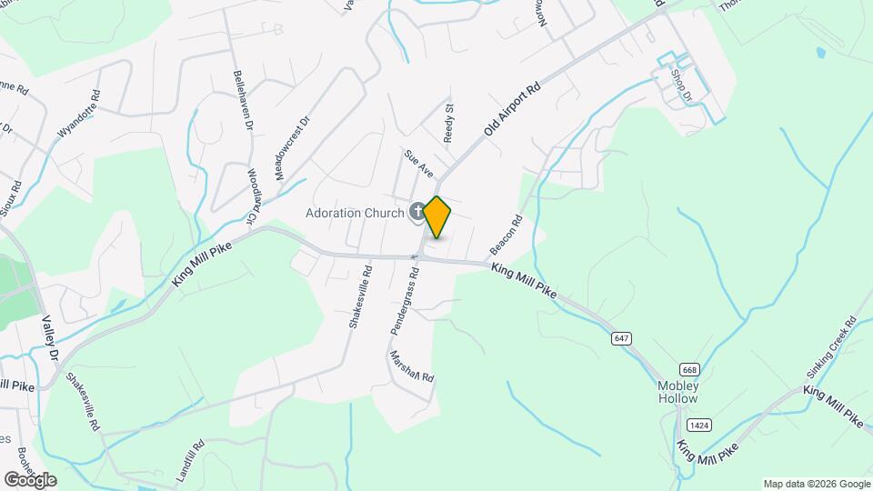 101 Northwinds Dr Map and Location Details