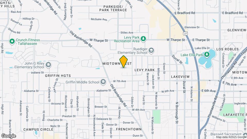 723 Efferson St Map and Location Details