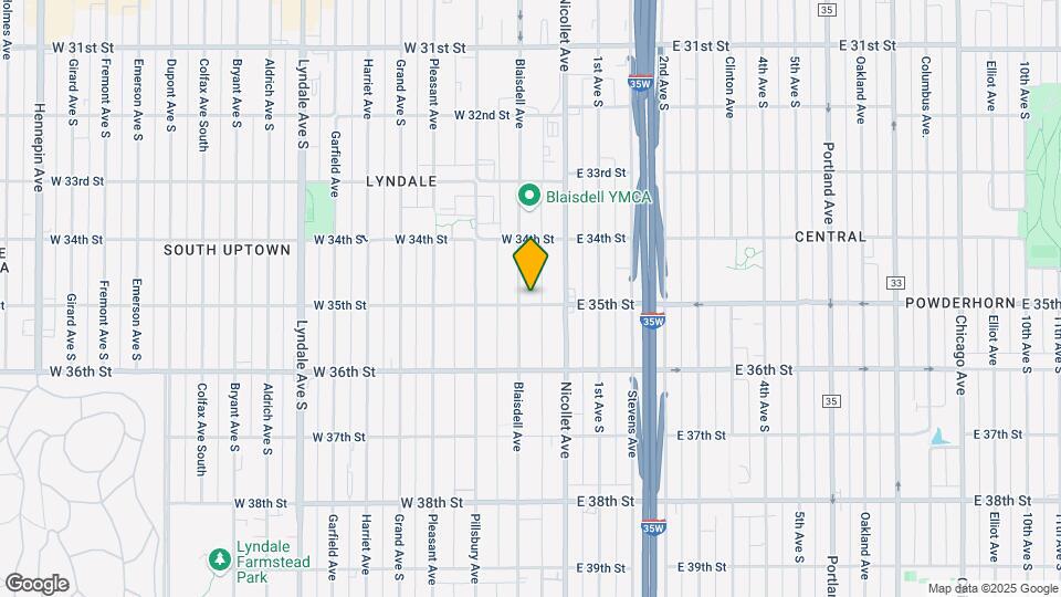 3455 Blaisdell Ave Map and Location Details