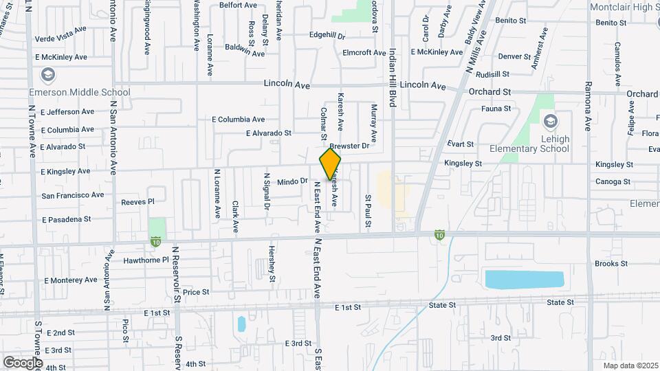 687 Karesh Ave Map and Location Details