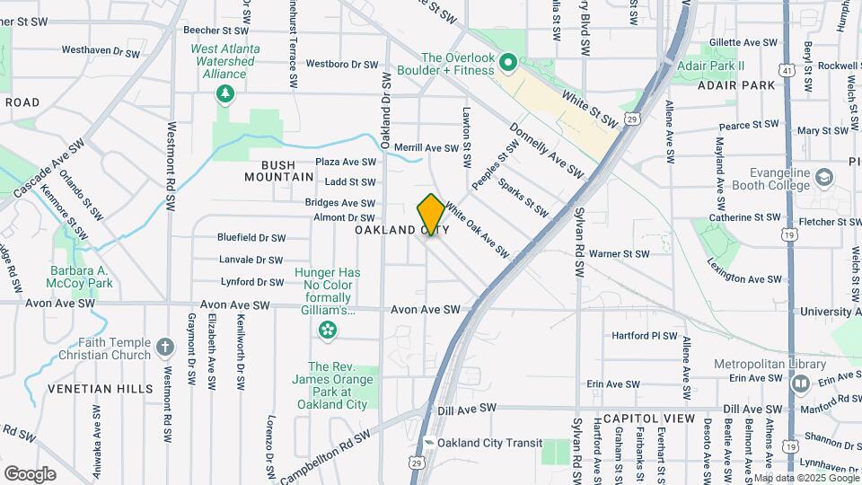 1137 Arlington Ave SW Map and Location Details