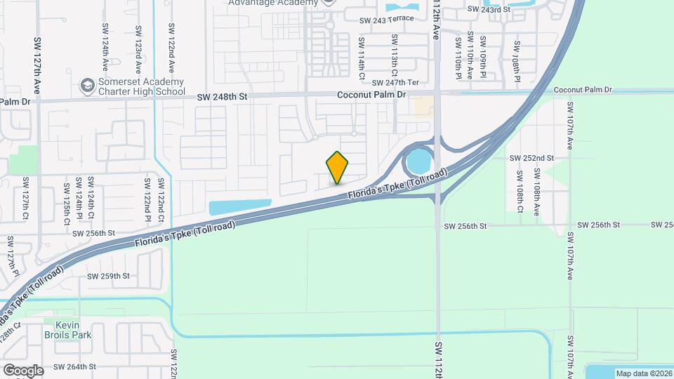 11508 SW 254th St Map and Location Details