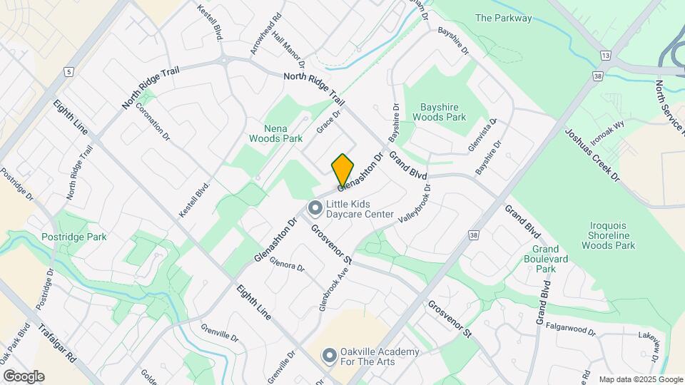 1186 Glenashton Dr Map and Location Details