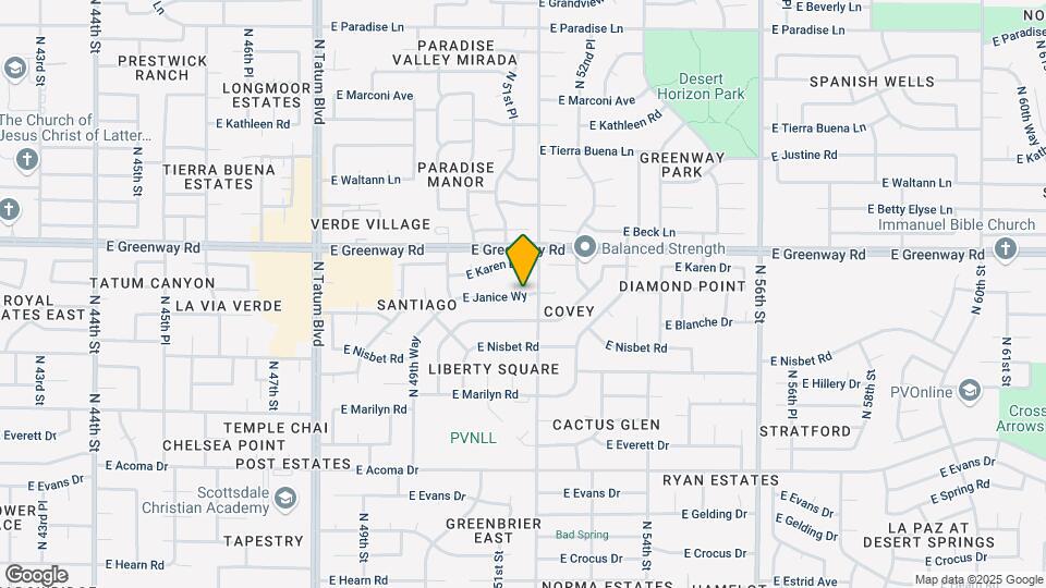 15201 N 51st Wy Map and Location Details